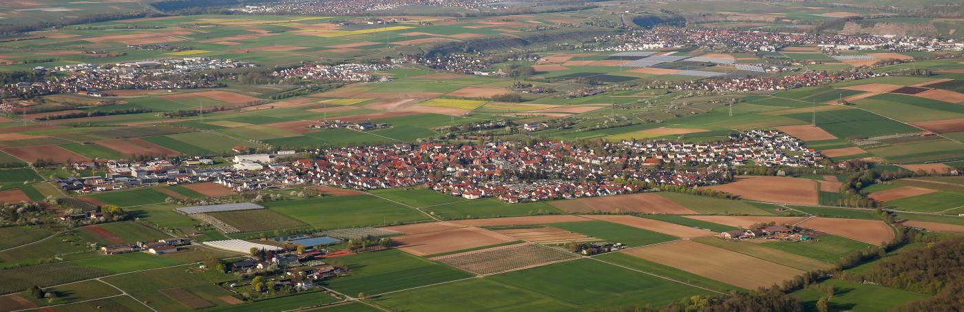 Luftbild Erligheim
